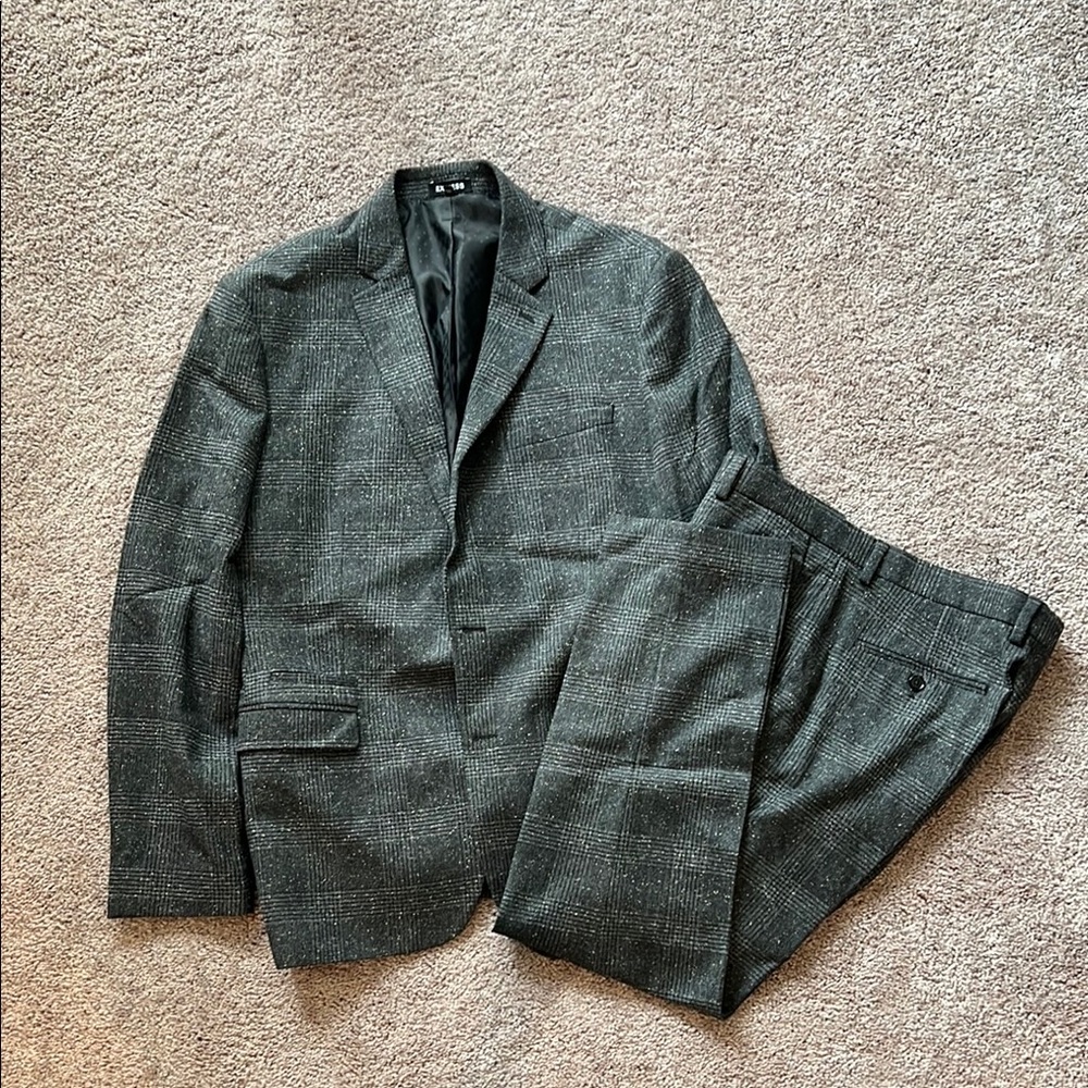 Express Gray Men's Suit